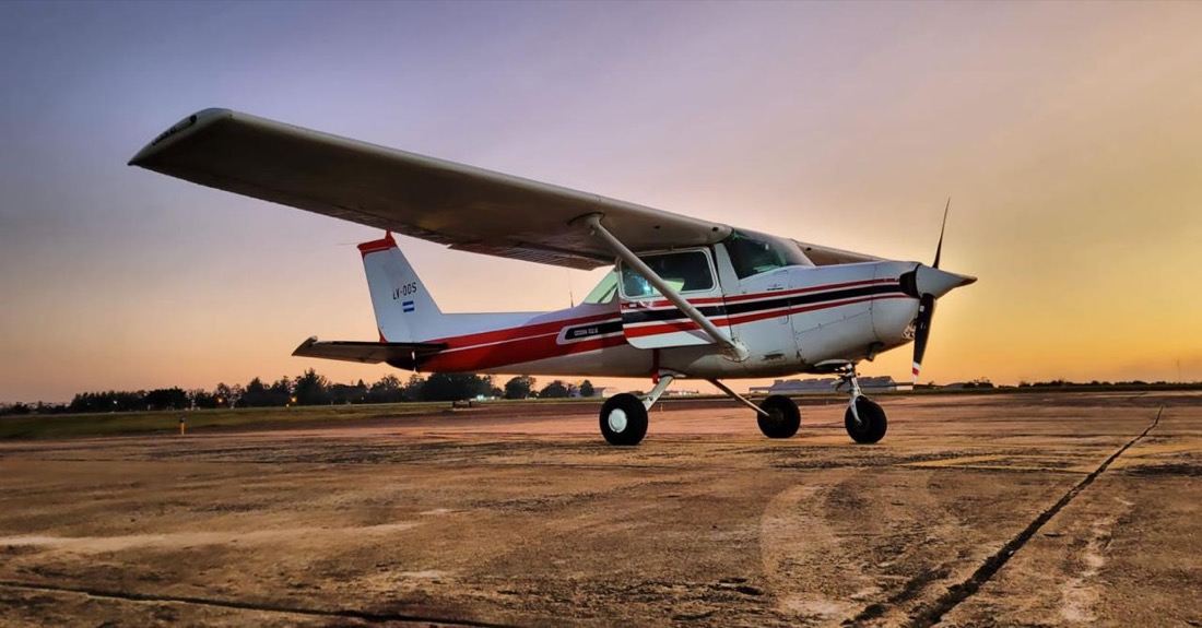 Cessna 152 matrícula LV-OOS del Aero Club Posadas